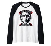 Real or Fake Truth Seeker Graphic tee Pregunta Realidad Camiseta Manga Raglan