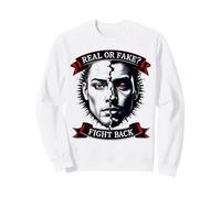 Real or Fake Truth Seeker Graphic tee Pregunta Realidad Sudadera