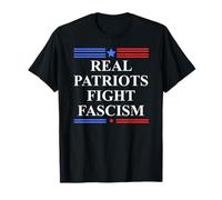 Real Patriots Fight Fascism Resist No Kings Defend Democracy Camiseta