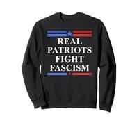 Real Patriots Fight Fascism Resist No Kings Defend Democracy Sudadera