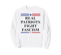 Real Patriots Fight Fascism Resist No Kings US Pro Democracy Sudadera