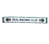 Real Racing Club | Bufanda Blanca Bordes Verdes