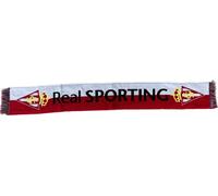 Real Sporting De Gijon | Bufanda Bicolor | Blanco | Unisex