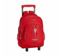 MOCHILA GDE. C/RUEDAS COMPACT REAL SPORTING DE GIJON CORPORATIVA