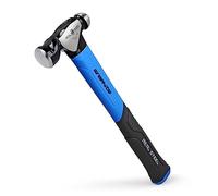 REAL STEEL 0504 - Martillo de bola forjado de grafito con agarre antideslizante, 453.6 g