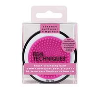REAL TECHNIQUES Bálsamo de limpieza con almohadilla de limpieza profunda para el cuidado del cepillo de maquillaje
