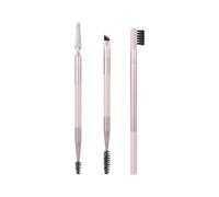 Set de Brochas de Maquillaje Real Techniques Brow Styling Rosa 3 Piezas