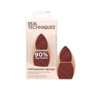 Real Techniques - Esponja Makeupsaver para formulaciones líquidas y en crema de maquillaje, acabado natural, reduce los residuos de maquillaje, aplicación específica, sin crueldad ni látex, 1 producto