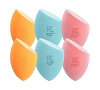 Real Techniques Esponjas mezcladoras de maquillaje Surtido, Miracle Complexion, Miracle Powder y Miracle Airblend, para mezclar y hornear, úsalas con base y polvo, paquete de 6