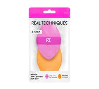 Real Techniques Esponjas Sponge Sets Miracle 2-in-1 Powder Puff Duo 2 Pack 2 esponjas 2 Stk.