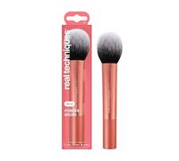 Real Techniques Brocha para polvos Plush transparente con cobertura ampliable 66 g
