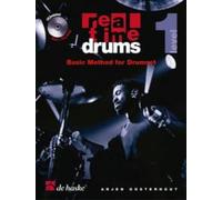 Real time drums 1 (eng) batterie +cd - basic method for drumset - version anglaise