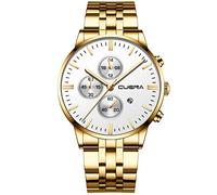 Real Watch Fashion - Reloj de cuarzo para hombre, acero inoxidable, E., talla única