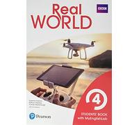 Real World 4 Student's Book Print & Digital Interactive Student's Book -MyEnglishLab Access Code