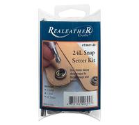 Realeather Crafts Snap Setter Kit níquel 24 L