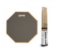 RealFeel Evans Apprentice Pad 7" & Promark Oak 2B Sticks