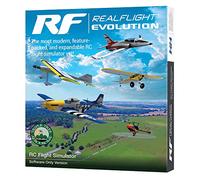 REALFLIGHT Evolution RFL2001 Software de simulador de Vuelo por radiocontrol para avión/helicóptero, Compatible con Gafas de Realidad Virtual, con Opciones multijugador en línea