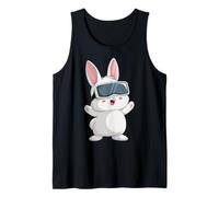 Realidad Virtual VR Player Video Gaming Conejo Conejo de Pascua Camiseta sin Mangas