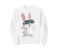 Realidad Virtual VR Player Video Gaming Conejo Conejo de Pascua Sudadera
