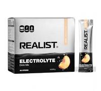 REALIST Electrolitos sin azúcar [30 STICKS] - Electrolitos sin azúcar - Electrolitos en polvo Sport & KETO con 1000 mg de sodio, 330 mg de potasio y 60 mg de magnesio - Fabricado en Austria (melocotón