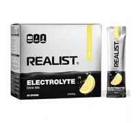REALIST Electrolitos sin azúcar - Polvo electrolítico con 1000 mg de sodio, 330 mg de potasio y 60 mg de magnesio para equilibrio electrolítico - hidratación rápida - Deportes, KETO, ayuno (30 palos