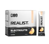 REALIST Electrolitos sin azúcar - Polvo electrolítico con 1000 mg de sodio, 330 mg de potasio y 60 mg de magnesio para equilibrio electrolítico - Hidratación rápida - Deportes, Keto, ayuno (30 palos