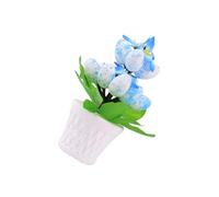 Realista Huevos de Pascua Árbol Flor Maceta Planta en Maceta Decoración de Centros de para de Comedor o Espacios de Trabajo Acento de Temporada para Hogar