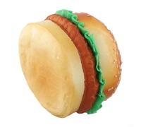 Realista PU Burger Modelo 9.5cm Falso Alimentos Prop
