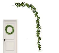 Realistic Artificial Garland, Reutilizable Christmas Greenery, 70,87 pulgadas Cedar Pine with Branch Detail, PE Cedar Christmas Garland with Structure, Holiday Decor