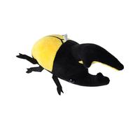 Realistic Beetle Plush - Chalcosoma Atlas Animal Toy, Small Plush Keychain Boys And Girls | Stuffed Toy To Kids, Decorative Plush Doll, Collectible Soft Animal Model For
