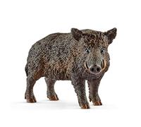 Realistic Boar Model Toy - Mini Animal Figurine, Learning Educational Playset, Collectible Wildlife Figure, Kids Boys Girls Children, Farm Animal Model, Teaching Aid | Birthday Gift Set for Kids Boys