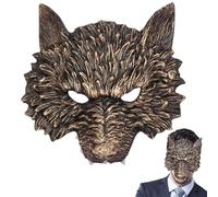 Realistic Breathable Comfortable Headgear | Halloween Wolf Masque |