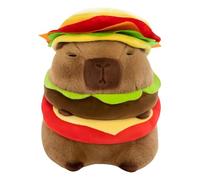 Realistic Capybara Burger Plush Exquisite,- Comfortable, Capybara Plush | Capybara Plush Toys Capybara Plush Figure Toy - Cartoon Animal Doll Toy For Children's Da