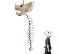 Realistic Dinosaur Skeleton Costume, 3D Wearable Dinosaur Skeleton Plush