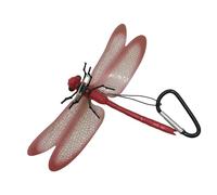 Realistic Dragonfly Clip On | 14cm Decorative Garden Stakes | 10g Dragonfly Garden Decor | PVC Creative Clip On Dragonflys for Hat, Decoration Accessories, Clips On for Outside