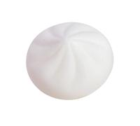 Realistic Dumpling Squish - Calming Sensory Toys, 2.76x2.36 Inches Bun Squeeze with Soft Build, Compact PU Sensory Fidget, Squishy Toy, Stress Relief Toy for Children at Home School and Office