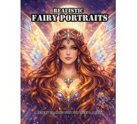 Realistic Fairy Portraits : A Luxury Coloring Book For Teens & Adults: A Relaxing Fantasy Coloring Book for Stress Relief, Calm & Creative Focus (Mindful Luxury Colouring)
