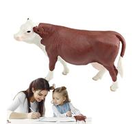 Realistic Farm Cattle,realistic Cattle Figure For Garden Miniatures - Figurines Collection Animal Model, Birthday Goodie Bag Fillers Cake Decorations