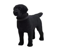 Realistic Labrador Retriever Figurine 22cm Dog Statue Home Desk Decor