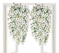 Realistic Leaf Vines, Artificial Outdoor Decor Set, Easy Use with Flexible Stems, Crafting Gardening Accessory for Patio Porch, Decorative Vine Tool with Natural Look, Home Decor for Courtyard