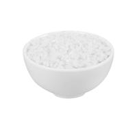 Realistic Play Food Toy White PVC Material for Decoration Looks Like Cooked Rice 1.5 inches