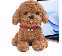 Realistic Plush Robot Puppy - Interactive Electronic Toy for Kids | Soft Fabric with Voice Control, Walking Talking Robotic Dog, Educational Play Companion, Birthday Gift for Boys Girls Teens