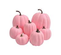 Realistic Pumpkin Decor 7 Piece Assorted Harvest Ornaments For Autumn Thank