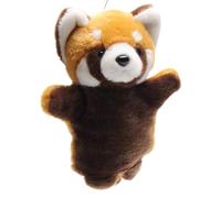 Realistic Raccoon Puppet - Plush 15 x 25 cm | Cat Wrestling Interactive Toy | Animal Hand Puppet with Tough Padding for Boredom-Busting Training, Ejercicio, and Playtime for Cats and Small Pets