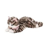Realistic Stuffed Cat, Soft Huggable Doll Sound, Plush Animal Toy, Cuddly Cat Companion Accessory, Doll for Boys Girls Kids Adults Collectors Home Bedroom Living Room Sofa Playroom Nursery Gift