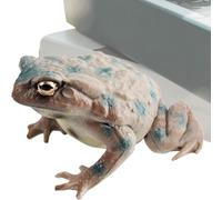 Realistic Toad Toy Figurine - Durable PVC Frog Animal Model for Kids - Educational Reptil Learning Toy for Classroom & Office Decor - Science Project Action Figure