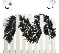 Realistic Vine Twigs Halloween Garland For Mantel Decor