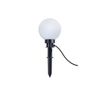 Reality Bolo - Lámpara de sobremuro con estaca para exterior, 23W, IP44, color negro