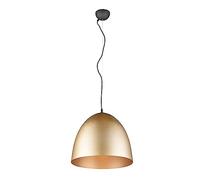 Reality Leuchten Lámpara colgante TILDA, 1 luz, latón, Ø 40 cm