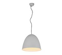 Reality, Colgante, Tilda 1xE27, max.40,0 W Metal, Gris, Cuerpo: Metal, Gris Ø:40,0cm, A:150,0cm IP20,Sin bombilla,Regulable en altura